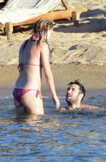 EMILY VANCAMP in Bikini at a Beach in Italy 08/28/2015