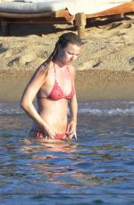 EMILY VANCAMP in Bikini at a Beach in Italy 08/28/2015