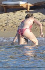 EMILY VANCAMP in Bikini at a Beach in Italy 08/28/2015