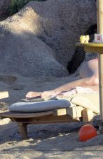 EMILY VANCAMP in Bikini at a Beach in Italy 08/28/2015