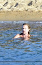 EMILY VANCAMP in Bikini at a Beach in Italy 08/28/2015