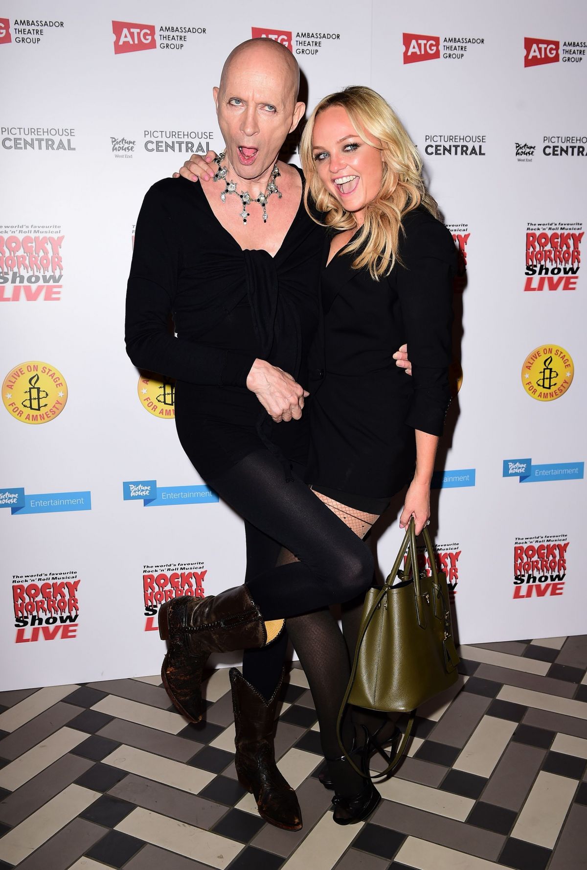 EMMA BUNTON at Rocky Horror Show Live Aftershow Party in London 09/17 ...