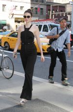 EMMA MILLER on the Set of a Photoshoot in New York 09/15/2015