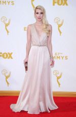 EMMA ROBERTS at 2015 Emmy Awards in Los Angeles 09/20/2015