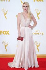EMMA ROBERTS at 2015 Emmy Awards in Los Angeles 09/20/2015