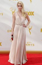 EMMA ROBERTS at 2015 Emmy Awards in Los Angeles 09/20/2015