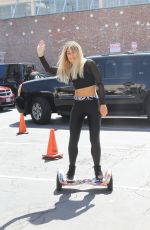 EMMA SLATER Arrives at DWTS Rehersal in Hollywood 09/24/2015