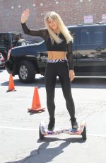 EMMA SLATER Arrives at DWTS Rehersal in Hollywood 09/24/2015