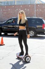 EMMA SLATER Arrives at DWTS Rehersal in Hollywood 09/24/2015