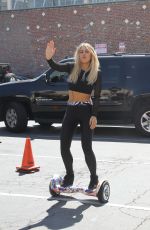 EMMA SLATER Arrives at DWTS Rehersal in Hollywood 09/24/2015
