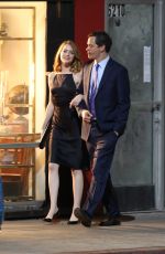 EMMA STONE on the Set of La La Land in Hollywood 09/19/2015