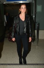 EMMA WATSON Arrives at LAX Airport in Los Angeles 09/07/2015
