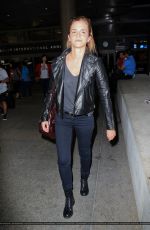 EMMA WATSON Arrives at LAX Airport in Los Angeles 09/07/2015