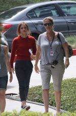 EMMA WATSON on the Set of The Circle in Los Angeles 09/11/2015