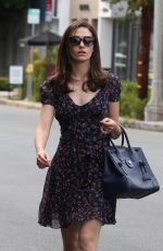 EMMY ROSSUM Out and About in West Hollywood 09/12/2015