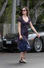 EMMY ROSSUM Out and About in West Hollywood 09/12/2015