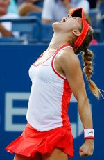 EUGENIE BOUCHARD at 2015 US Open in New York, Day 5, 09/04/2015