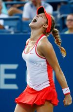 EUGENIE BOUCHARD at 2015 US Open in New York, Day 5, 09/04/2015
