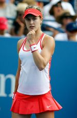 EUGENIE BOUCHARD at 2015 US Open in New York, Day 5, 09/04/2015