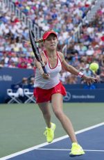 EUGENIE BOUCHARD at 2015 US Open in New York, Day 6, 09/05/2015