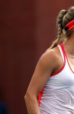 EUGENIE BOUCHARD at 2015US Open in New York 08/31/2015