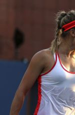 EUGENIE BOUCHARD at 2015US Open in New York 08/31/2015