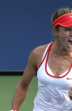 EUGENIE BOUCHARD at 2015US Open in New York 08/31/2015
