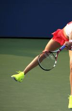 EUGENIE BOUCHARD at 2015US Open in New York 08/31/2015