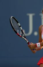 EUGENIE BOUCHARD at 2015US Open in New York 08/31/2015
