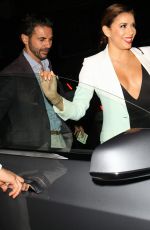 EVA LONGORIA Leaves Mr Chow in Beverly Hills 08/27/2015