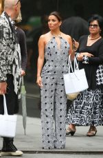 EVA LONGORIA Out and About in New York 09/10/2015