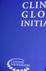 FREIDA PINTO at 2015 Clinton Global Initiative’s Annual Meeting in New York 09/29/2015