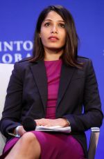 FREIDA PINTO at 2015 Clinton Global Initiative’s Annual Meeting in New York 09/29/2015