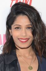 FREIDA PINTO at 2015 Global Citizen Festival in New York 09/26/2015