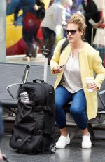 GEMMA ATKINSON at Manchester Station 09/07/2015