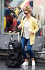 GEMMA ATKINSON at Manchester Station 09/07/2015