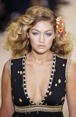 GIGI HADID at Diane Von Furstenberg Fashion Show in New York 09/13/2015