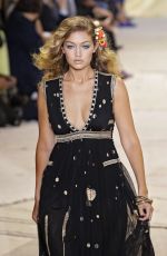 GIGI HADID at Diane Von Furstenberg Fashion Show in New York 09/13/2015