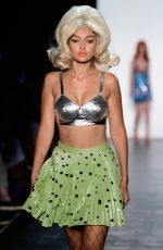 GIGI HADID at Jeremy Scott Fashion Show in New York 09/14/2015
