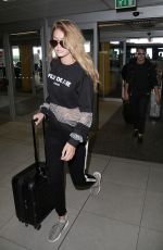 GIGI HADID at Milan-Malpensa Airport 09/26/2015