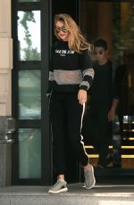 GIGI HADID at Milan-Malpensa Airport 09/26/2015
