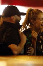 GIGI HADID Night Out in Paris 09/26/2015