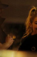 GIGI HADID Night Out in Paris 09/26/2015