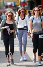 GIGI HADID Out and About in New York 09/04/2015