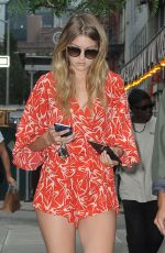 GIGI HADID Out and About in New York 09/10/2015