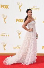 GINA RODRIGUEZ at 2015 Emmy Awards in Los Angeles 09/20/2015
