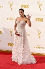 GINA RODRIGUEZ at 2015 Emmy Awards in Los Angeles 09/20/2015