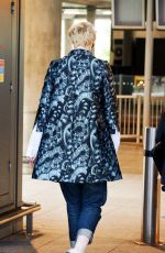 GWENDOLINE CHRISTIE at Heathrow Airport in London 09/22/2015