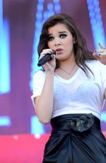 HAILEE STEINFELD at 2015 iHeartradio Music Festival in Las Vegas 09/19/2015