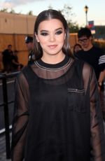 HAILEE STEINFELD at Givenchy Fashion Show in New York 09/11/2015
